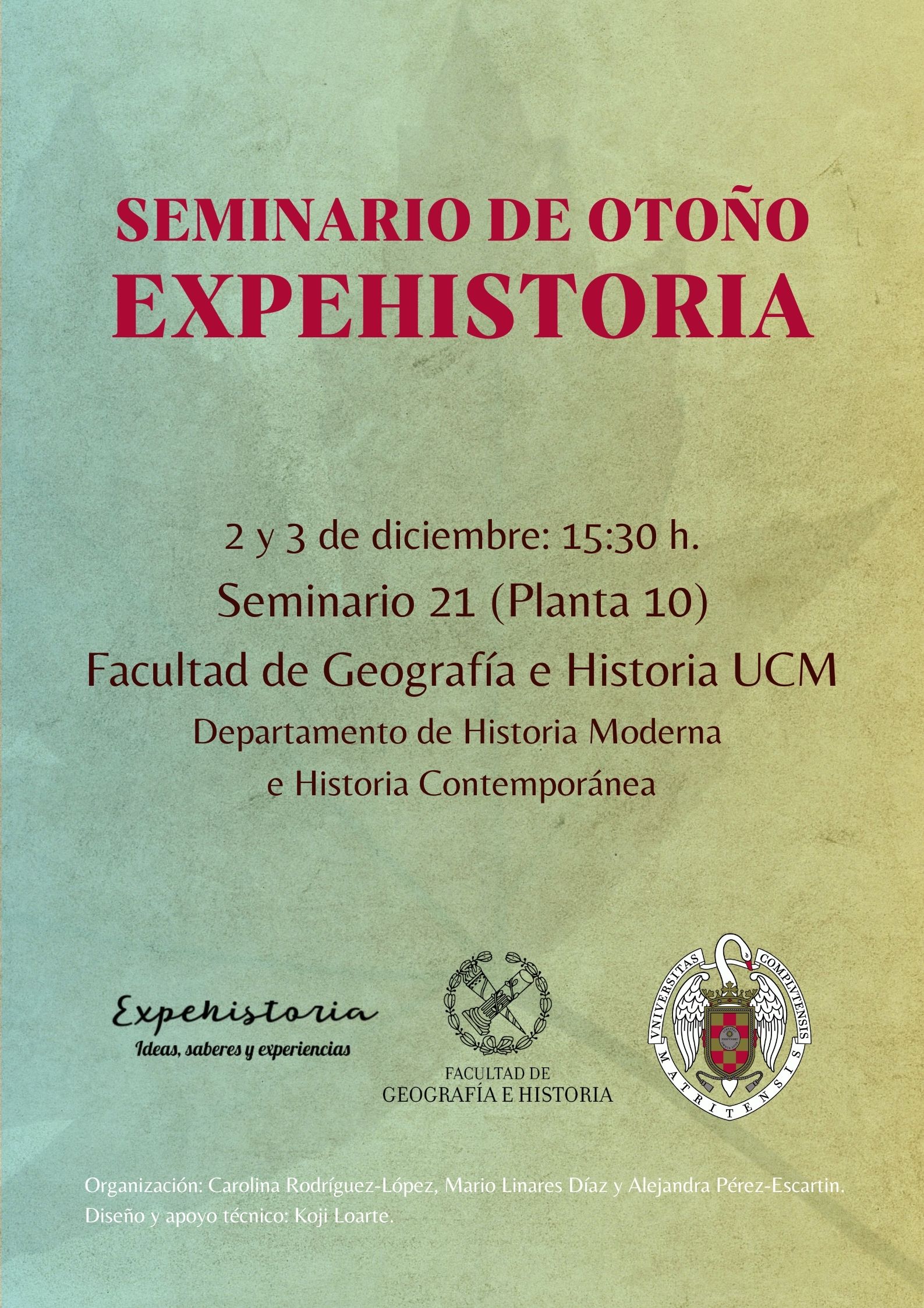 Seminario de otoño de EXPEhistoria